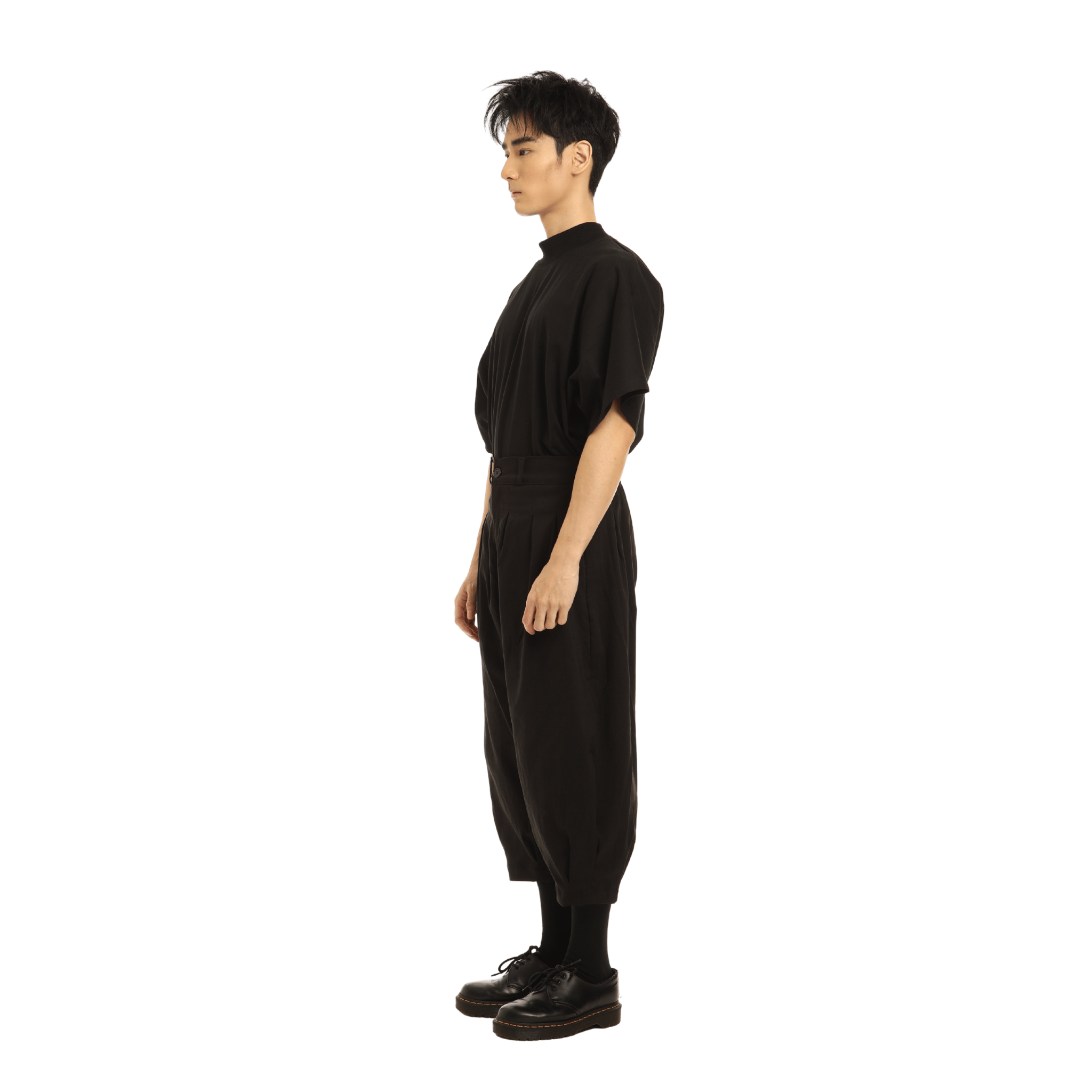 Tattsuke-bakama Cropped Trousers