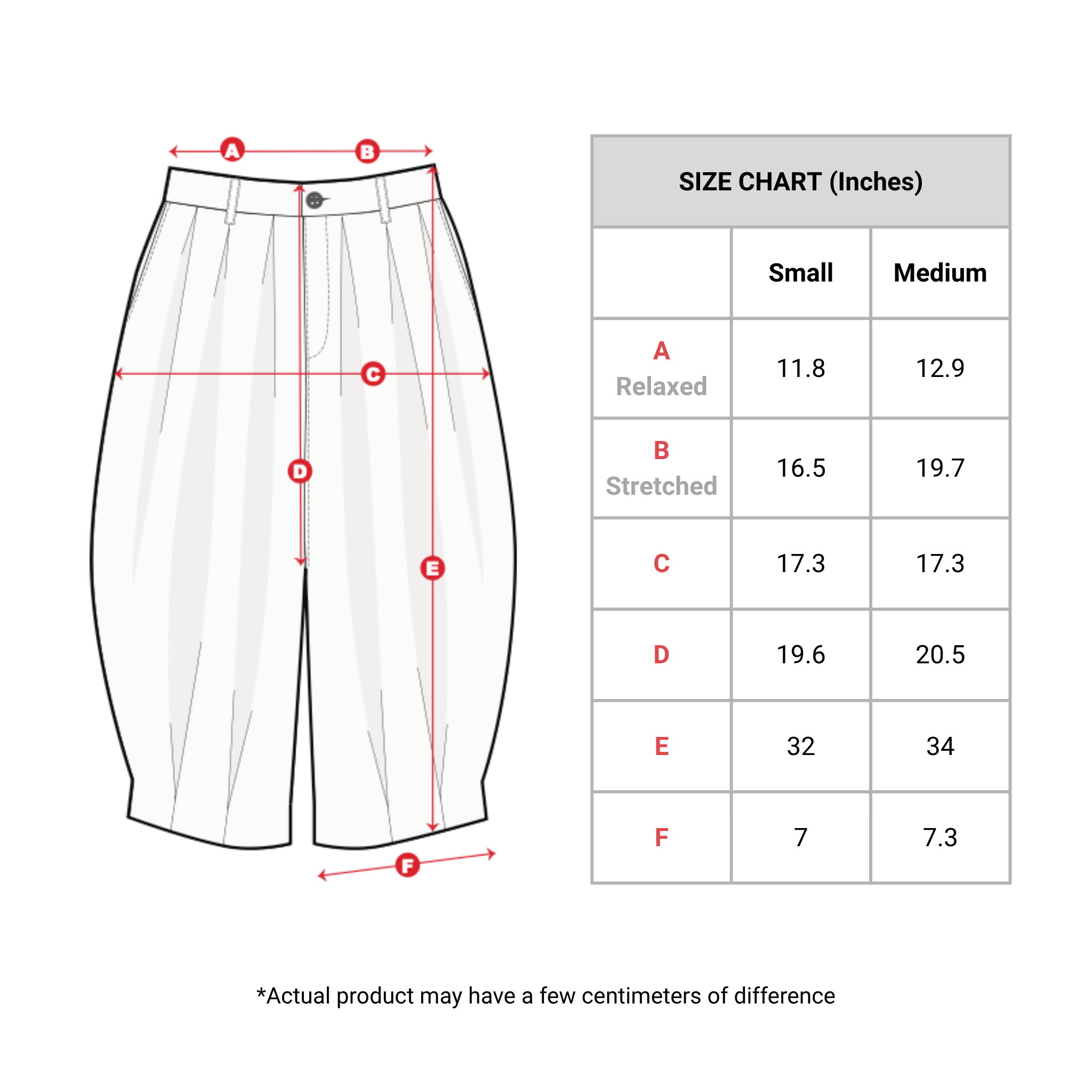 Tattsuke-bakama Cropped Trousers